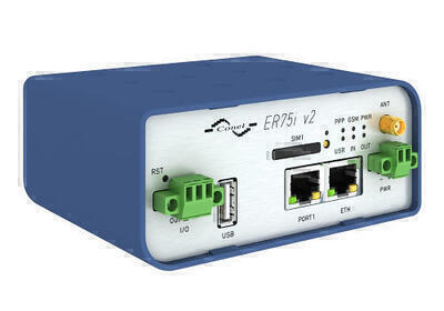 ER75i v2 industriell GPRS/EDGE router, EMEA, Plastik