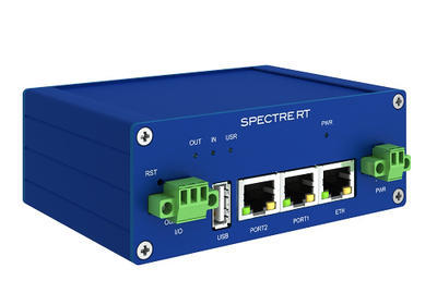 SPECTRE RT priemyselný LAN router, NAM, Kovový, ACC