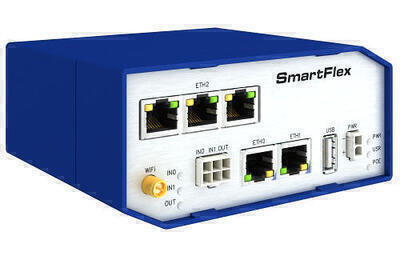SmartFlex industriell drahtgebundener router, weltweit, Plastik