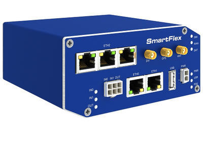 SmartFlex industriell LTE router, EMEA, Metallisch, ACC