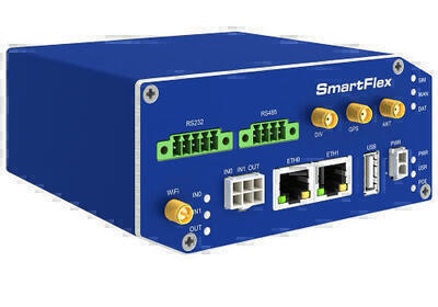 SmartFlex PoE priemyselný LTE router, EMEA, Kovový,