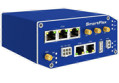 SmartFlex PoE Průmyslový LTE router, EMEA, Metal,