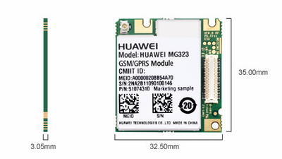 Huawei MG323 - LCC, GPRS, quad band - 1
